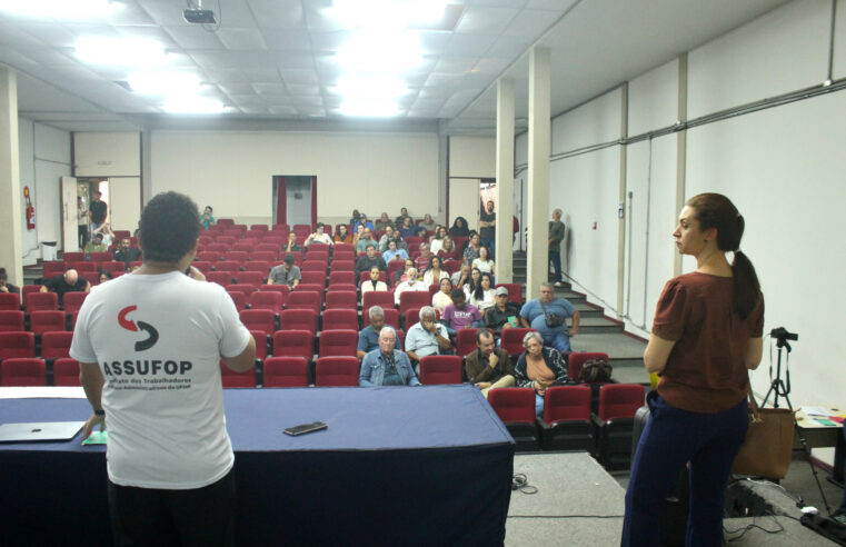 Em assembleia sem quórum, categoria debate a conjuntura da greve após 100 dias de paralisação